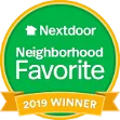 Nextdoor Neighborhood Favorite 2019 Winner badge for Affinity Dental Queen Creek